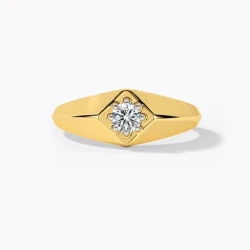 Mark Solitaire Ring